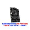 MSI PRO Z790-P WIFI 3