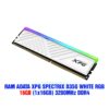 adata xpg spectrix d35g white rgb 16 3
